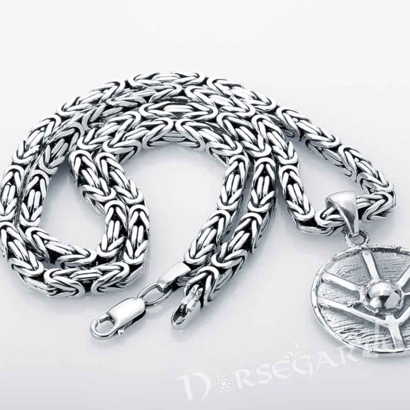 Handcrafted Heavy Byzantine Chain with Lobster Claw - Sterling Silver