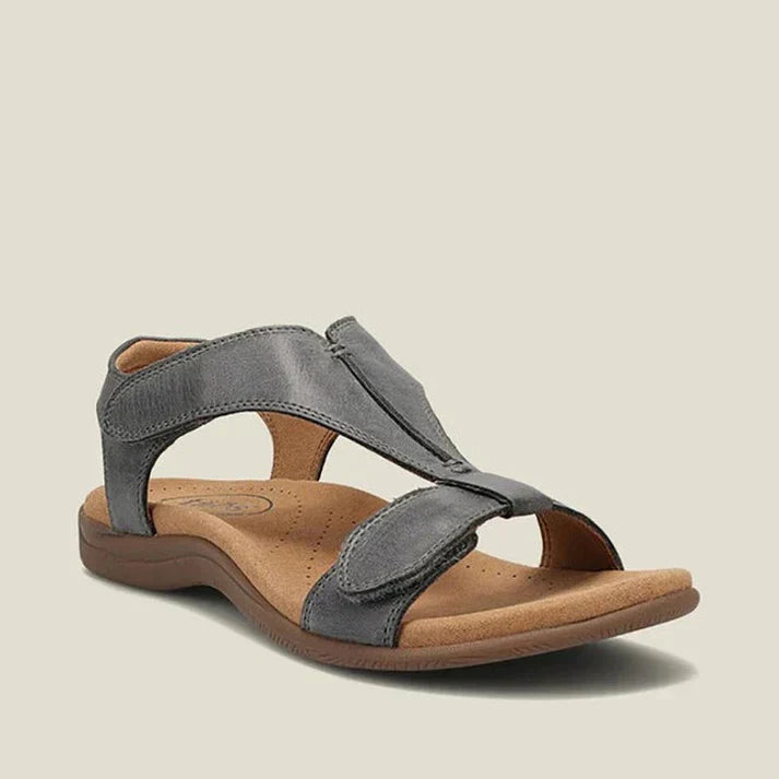 Kathrin - verano 2023 zapatos de cuero con sandalias ajustables