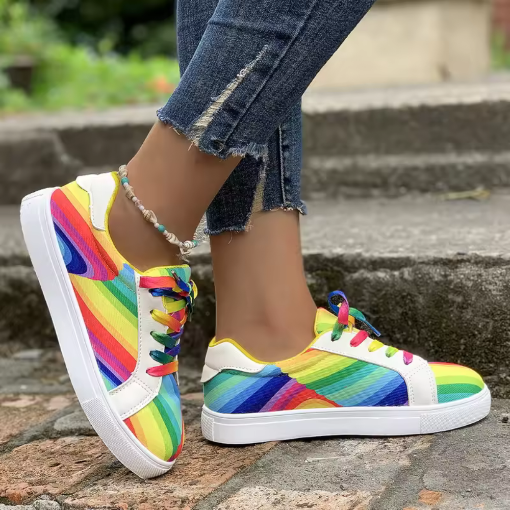 Luna | Zapatillas casual estampadas