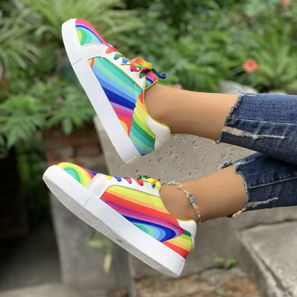 Luna | Zapatillas casual estampadas