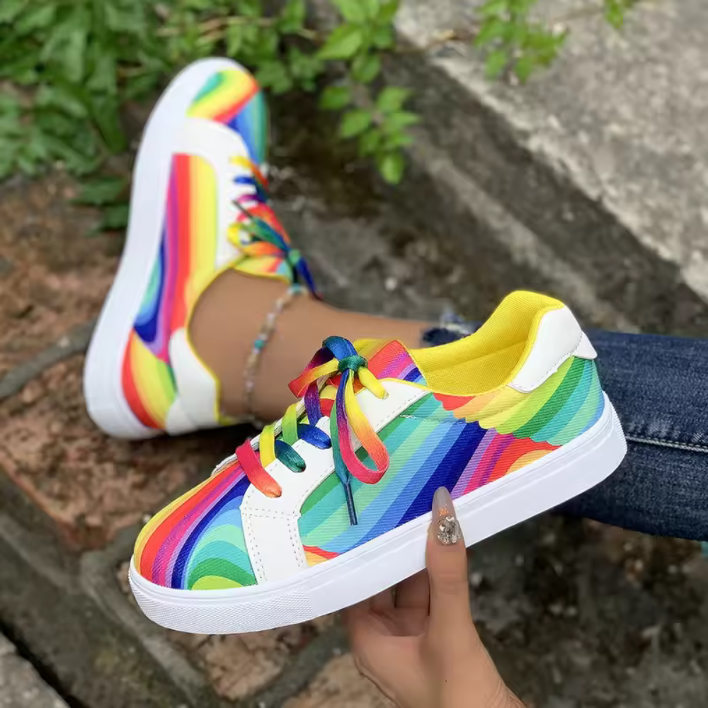 Luna | Zapatillas casual estampadas