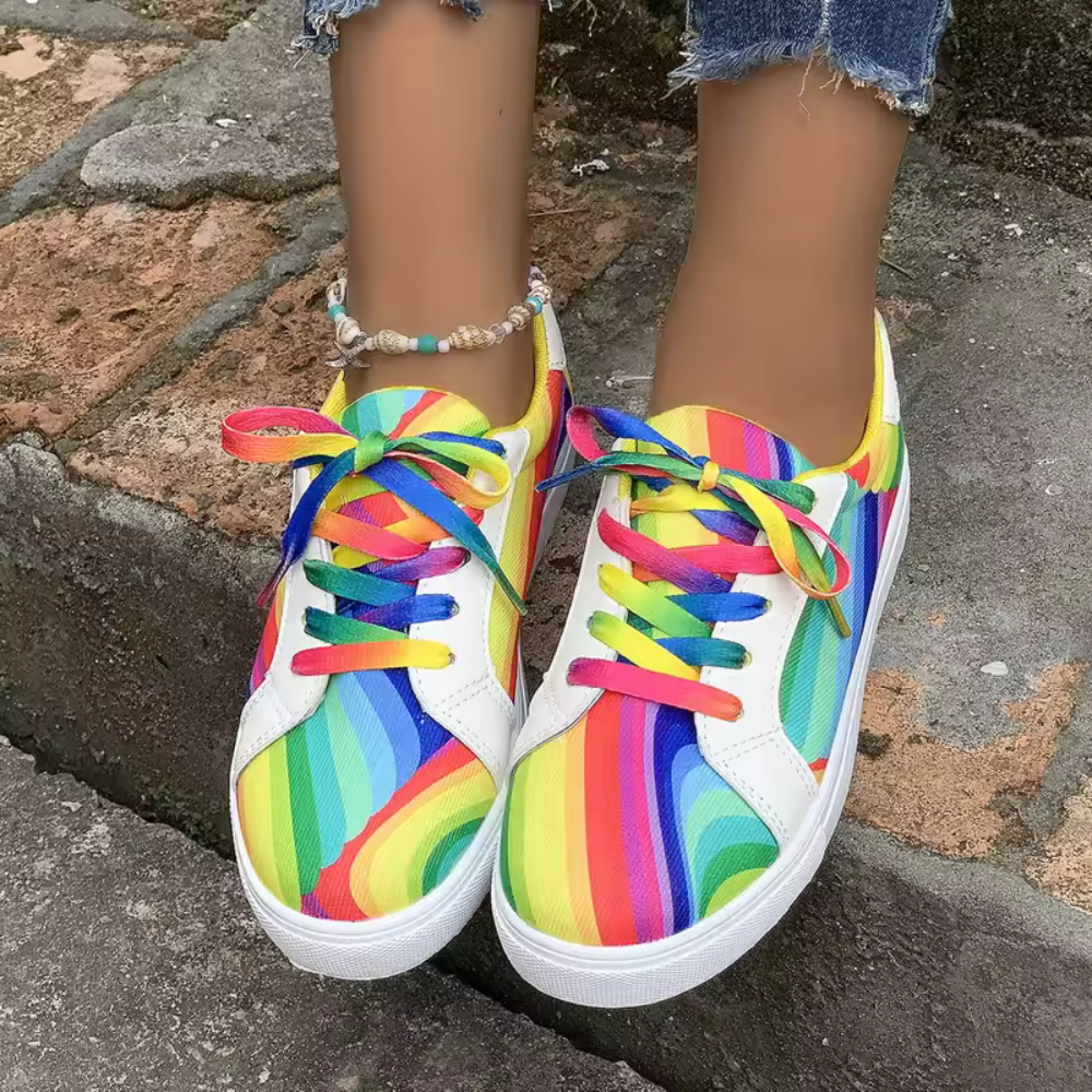 Luna | Zapatillas casual estampadas