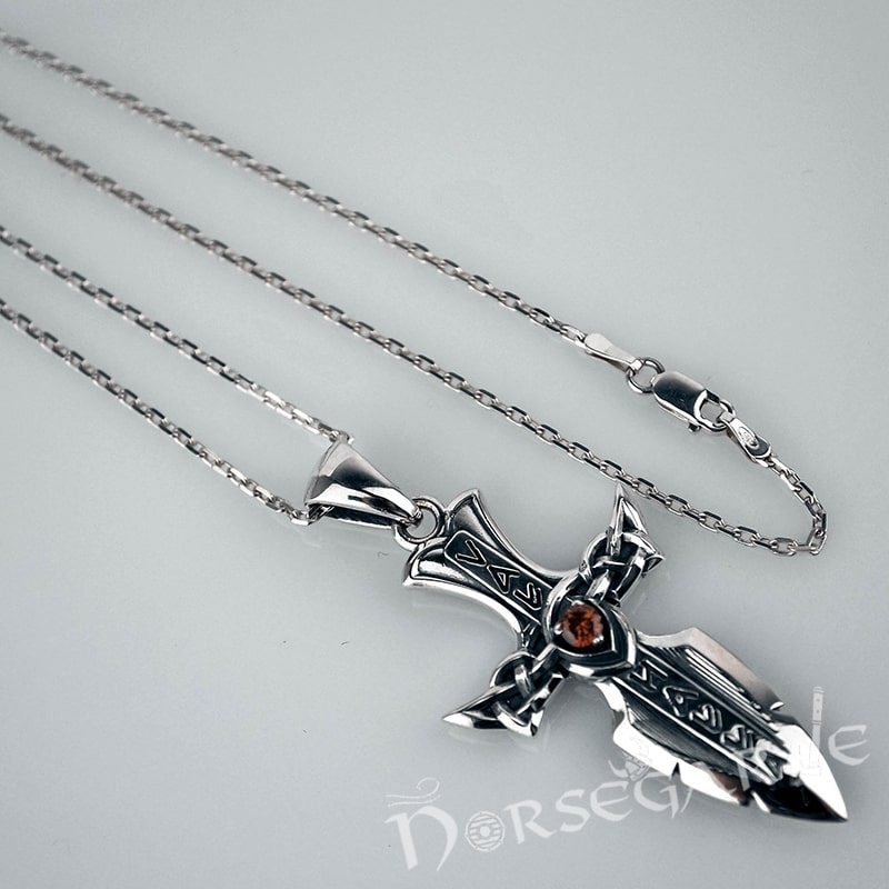 Handcrafted Small Anchor Chain Necklace - Sterling Silver