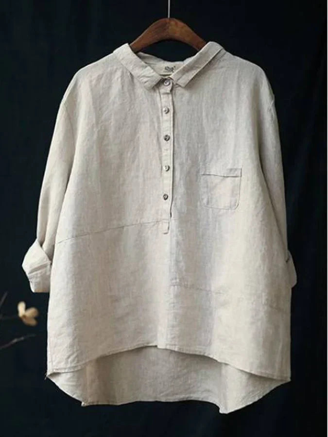 Madeleine | Blusa Casual de Manga Larga para Mujer | Button Down