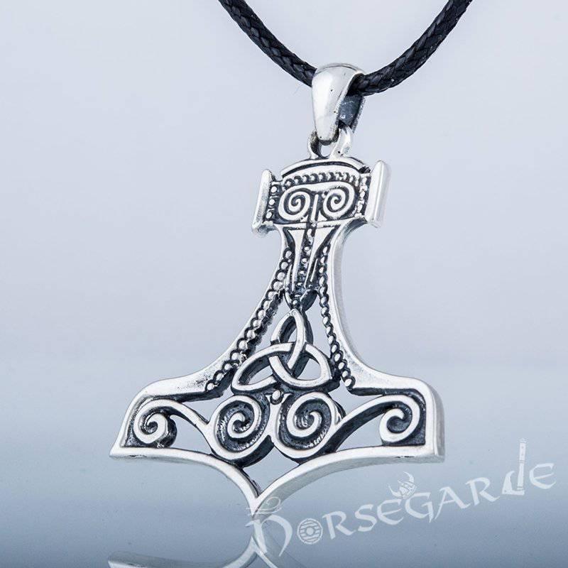 Handcrafted Silhouette Scania Mjölnir - Sterling Silver