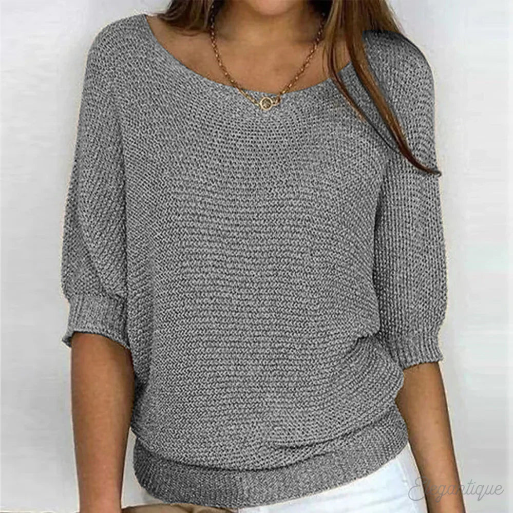 Zoey | Suéter Casual de Punto para Mujer - Suéter Cómodo y Elegante