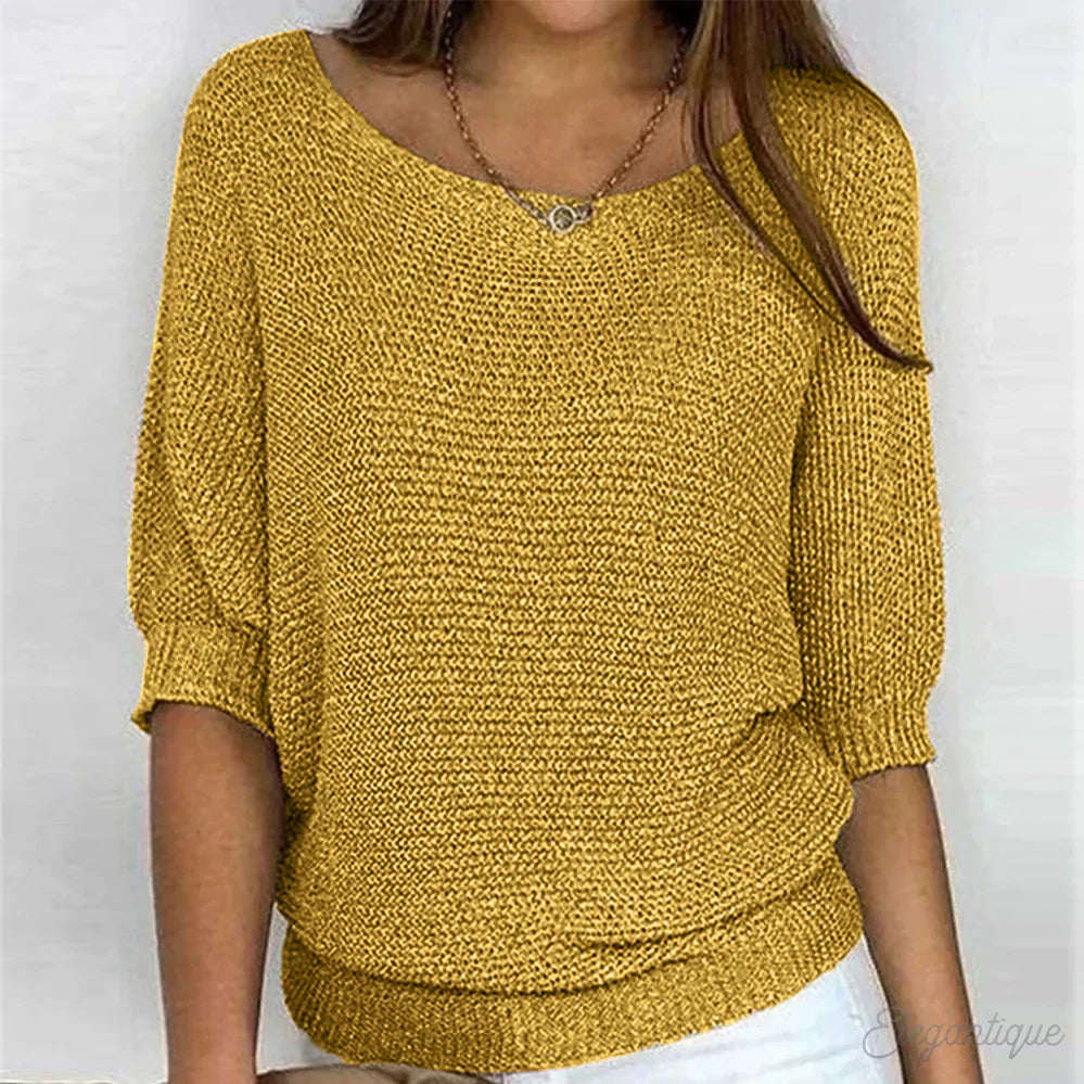 Zoey | Suéter Casual de Punto para Mujer - Suéter Cómodo y Elegante
