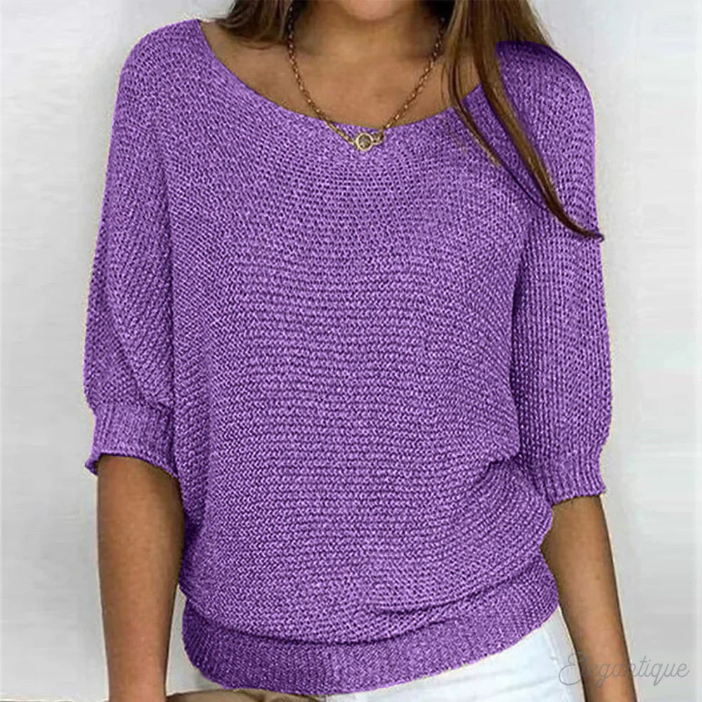 Zoey | Suéter Casual de Punto para Mujer - Suéter Cómodo y Elegante