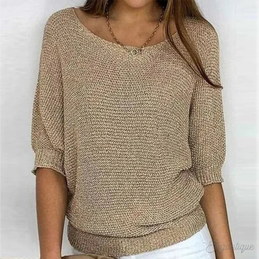 Zoey | Suéter Casual de Punto para Mujer - Suéter Cómodo y Elegante