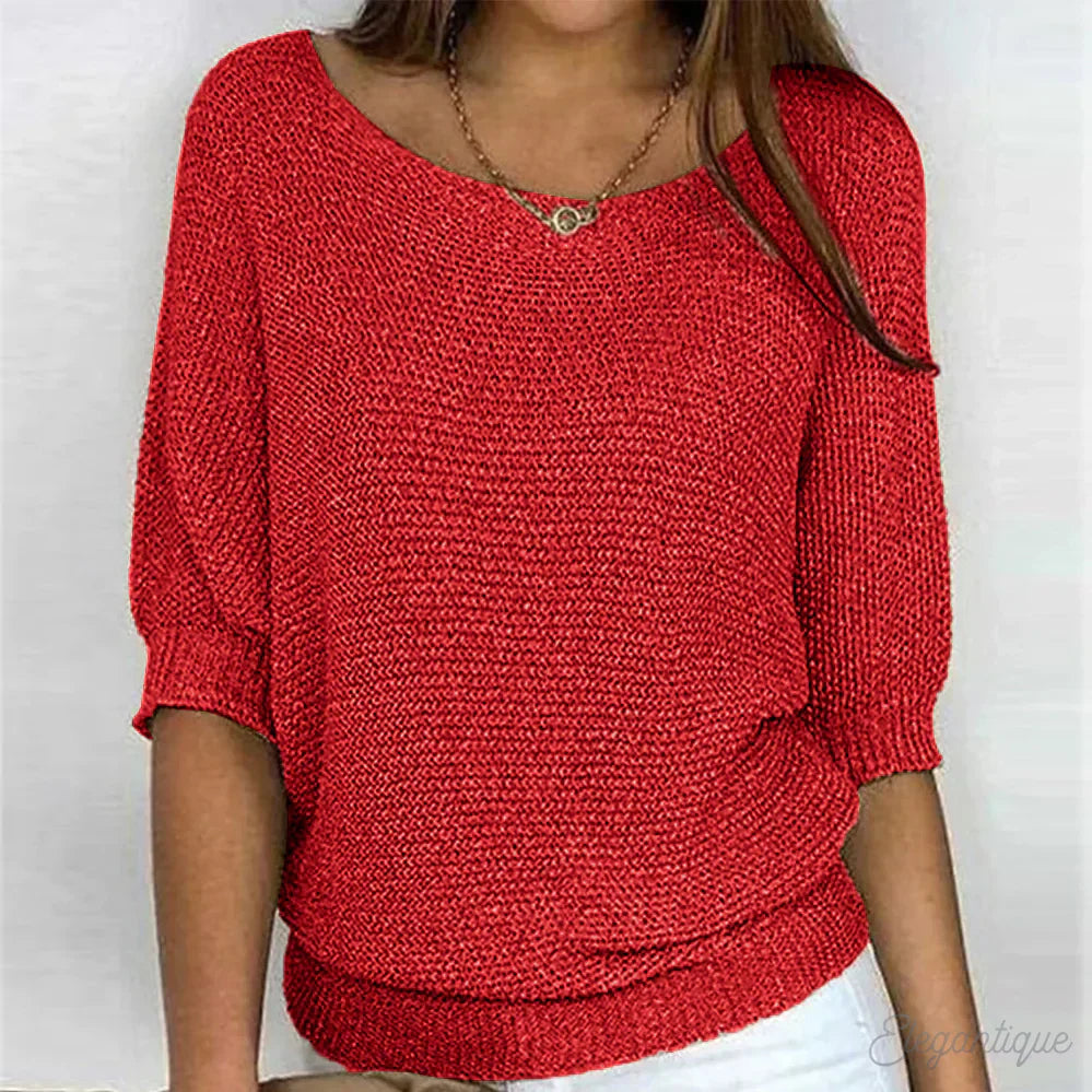 Zoey | Suéter Casual de Punto para Mujer - Suéter Cómodo y Elegante