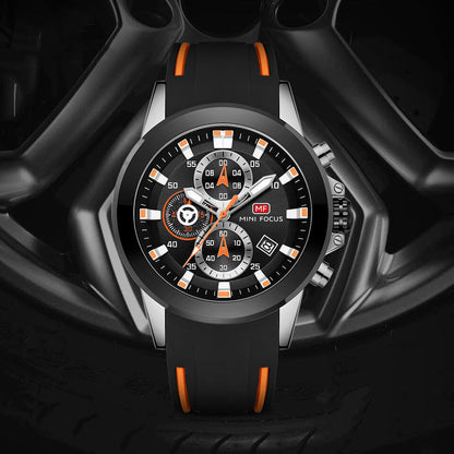 Sports chronograph watch