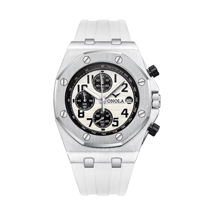 Andrei | Octagonal Bezel Chronograph Watch