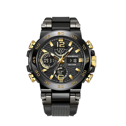 Nate | Men's Dual Display Digital Military Quartzwatch | 46mm