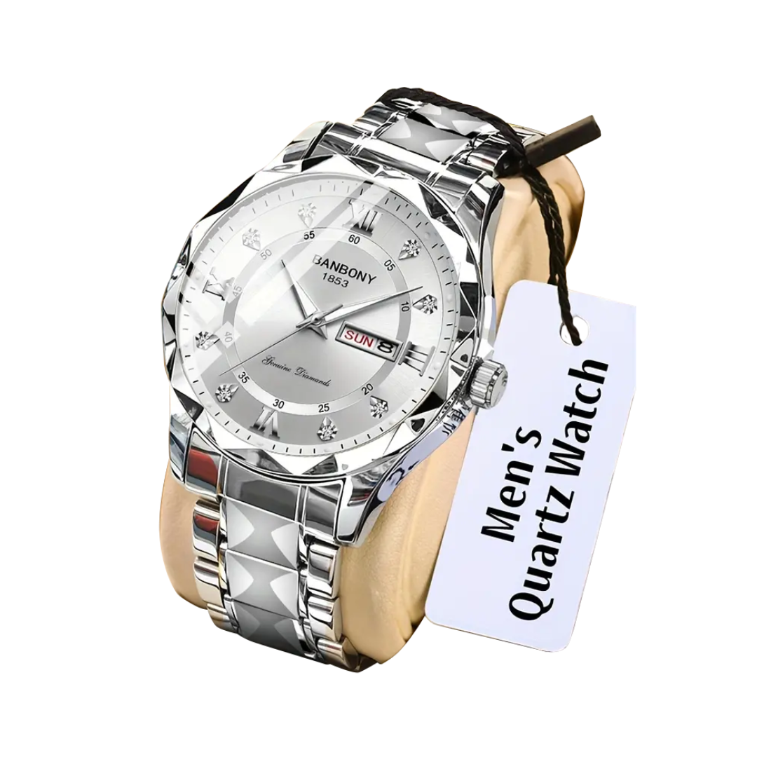 Sean | Stainless Steel Band Multifunction Watch | 40mm