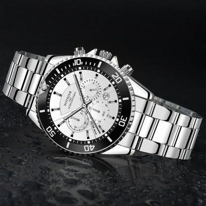 Solaris | Luxury Stainless Steel Luminous Watch