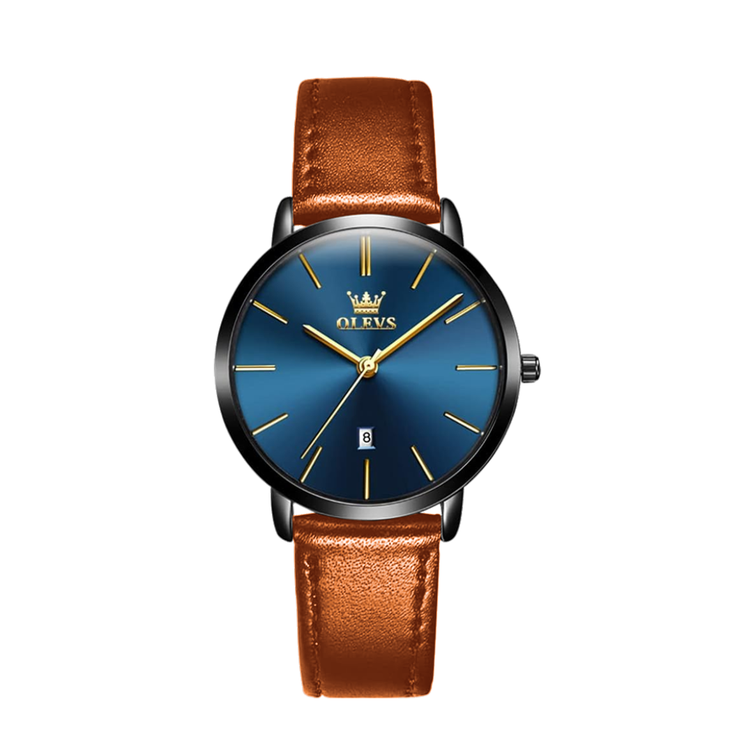 Finn | Cruise Leather Date Watch