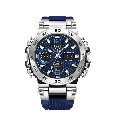Nate | Men's Dual Display Digital Military Quartzwatch | 46mm