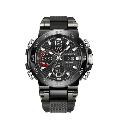 Nate | Men's Dual Display Digital Military Quartzwatch | 46mm