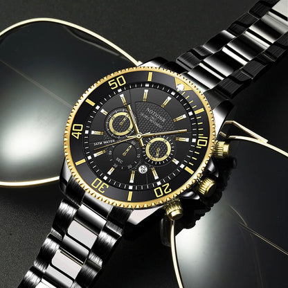 Solaris | Luxury Stainless Steel Luminous Watch