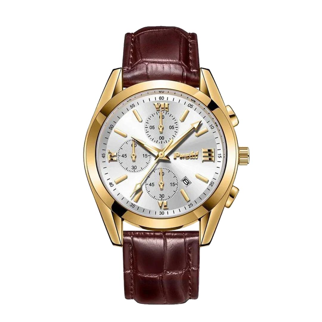 James | Men’s Chronograph Watch with Multi-Function Dial | 41mm
