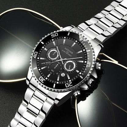 Solaris | Luxury Stainless Steel Luminous Watch