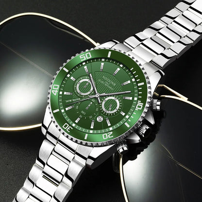 Solaris | Luxury Stainless Steel Luminous Watch