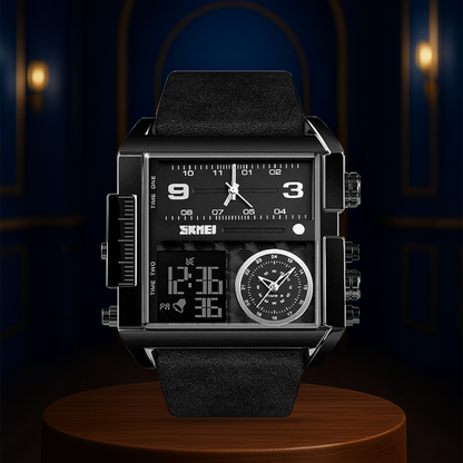 Alex | Men's Double Calendar Quartz Wristwatch