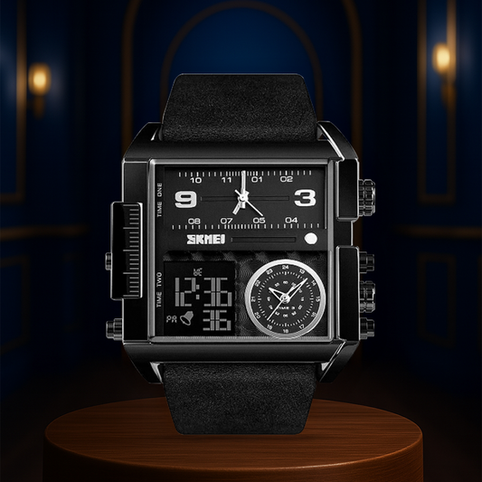 Alex | Men's Double Calendar Quartz Wristwatch