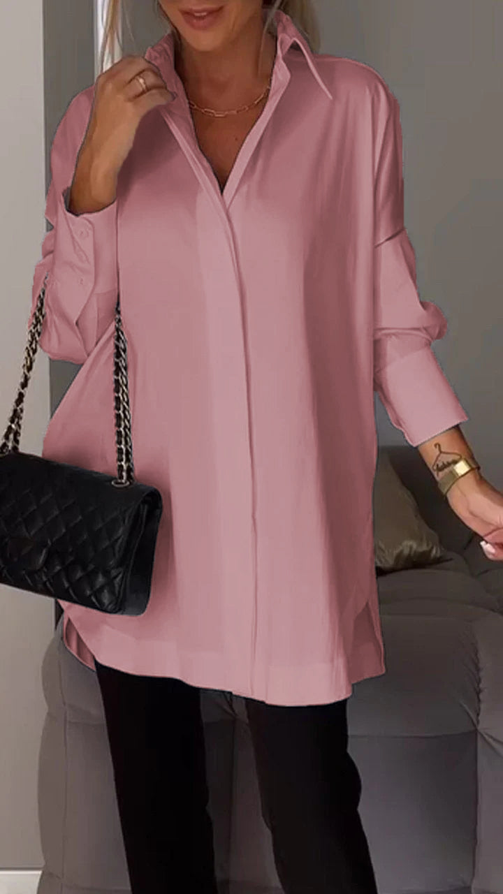Bettina - Blusa Chique en gasa de seda grande