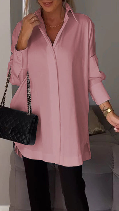 Bettina - Blusa Chique en gasa de seda grande