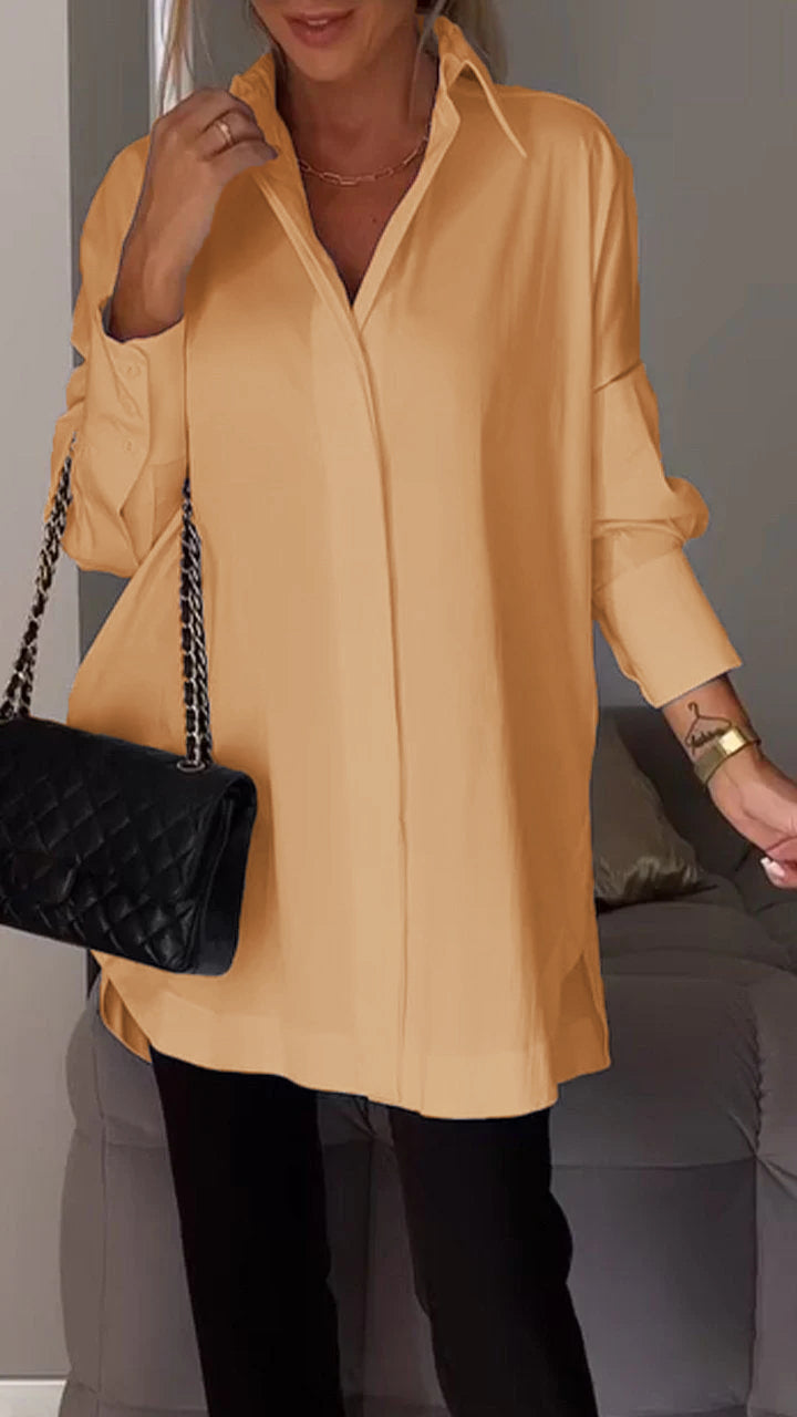Bettina - Blusa Chique en gasa de seda grande