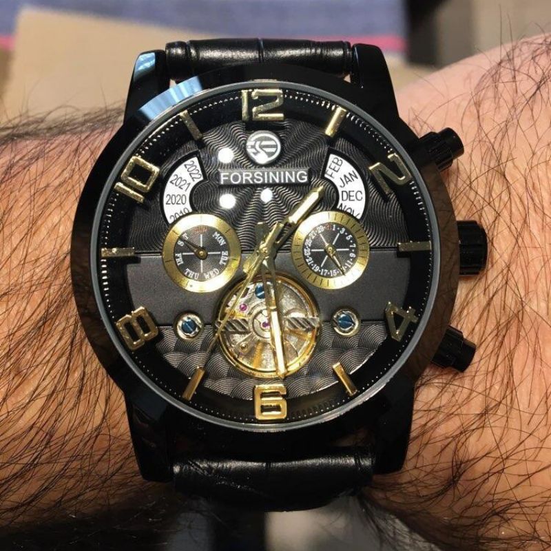 James Tourbillon Automatic Watch | Luxury Mechanical Men’s Timepiece