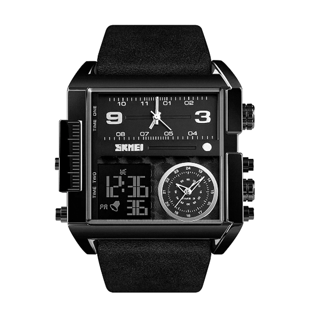 Alex | Men's Double Calendar Quartz Wristwatch