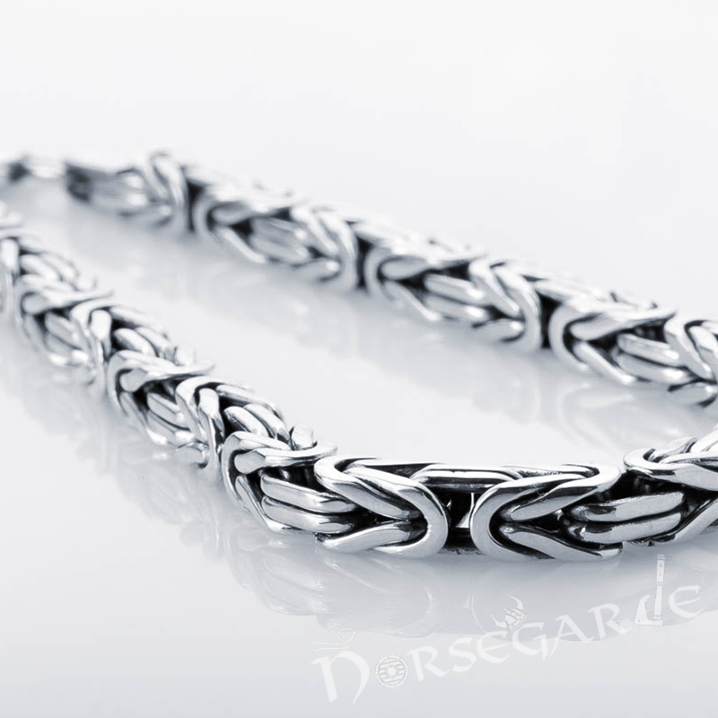 Handcrafted Byzantium Chain Bracelet - Sterling Silver