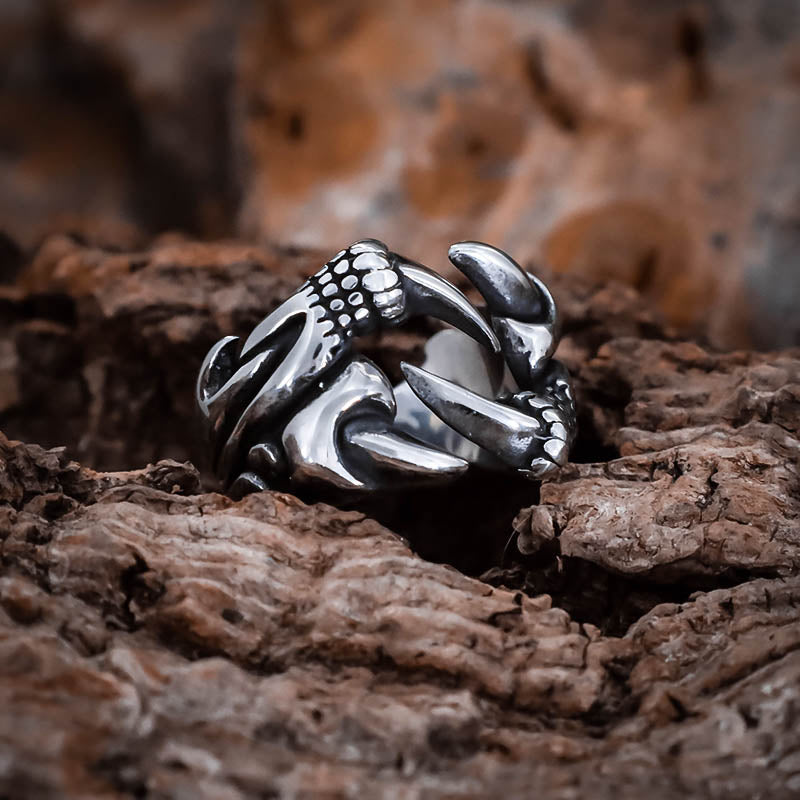 Claw of Fafnir Ring - Stainless Steel