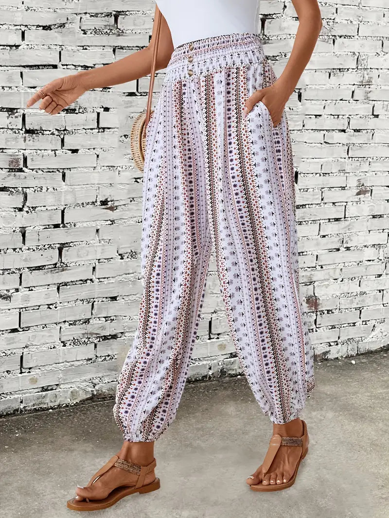 Clara - Pantalones de estilo bohemio