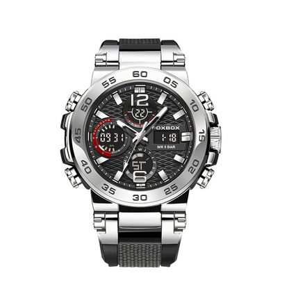 Nate | Men's Dual Display Digital Military Quartzwatch | 46mm