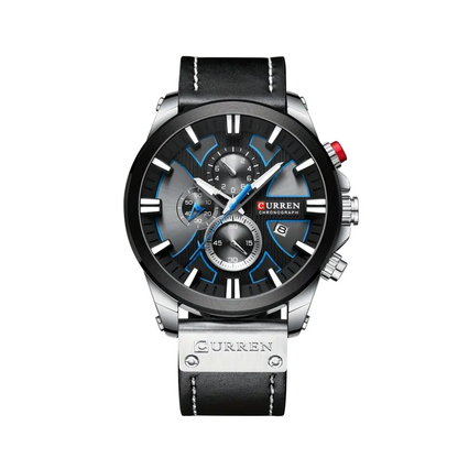 Easton | Men's Multifunction Glow-in-the-Dark Quartz Watch