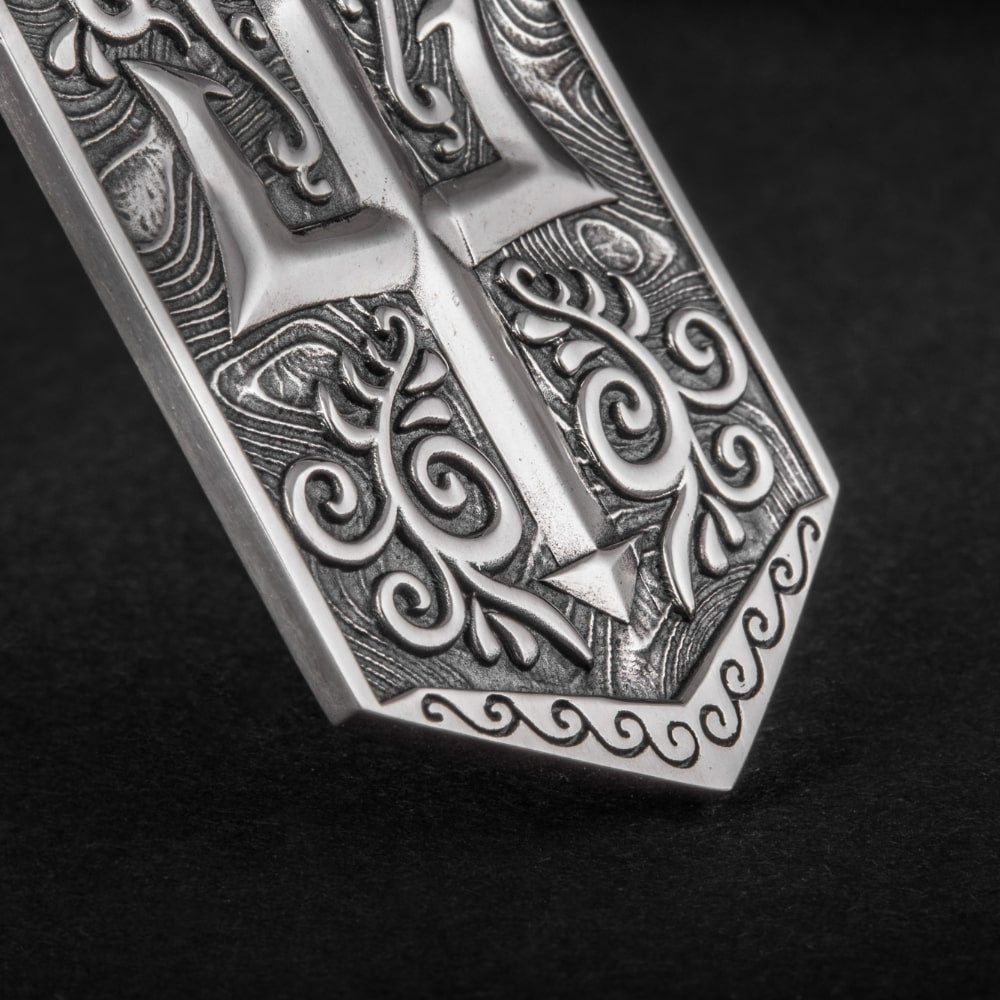 Handcrafted Deep Sea Trident Amulet - Sterling Silver