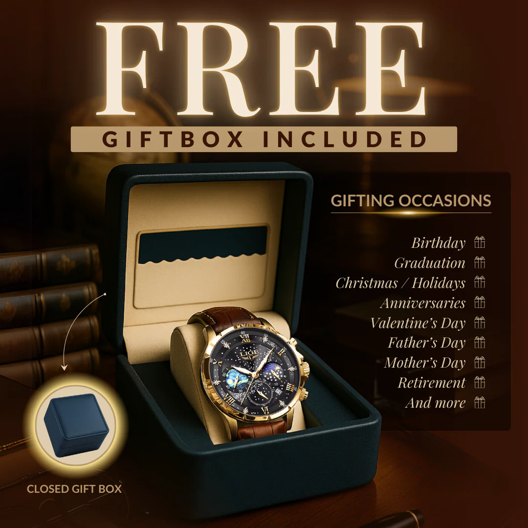 James Tourbillon Automatic Watch | Luxury Mechanical Men’s Timepiece
