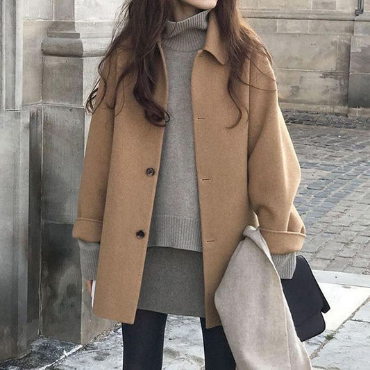 Abrigo de invierno cómodo, adaptable y aislante para mujer