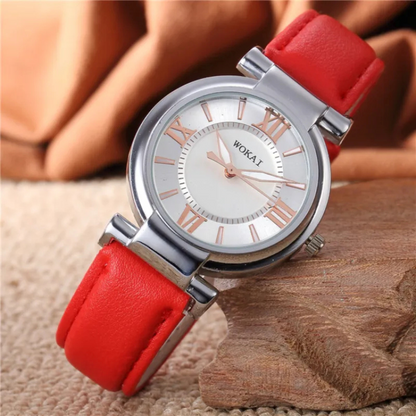 Montair | Women's Belt Shell Convex Quartz Watch