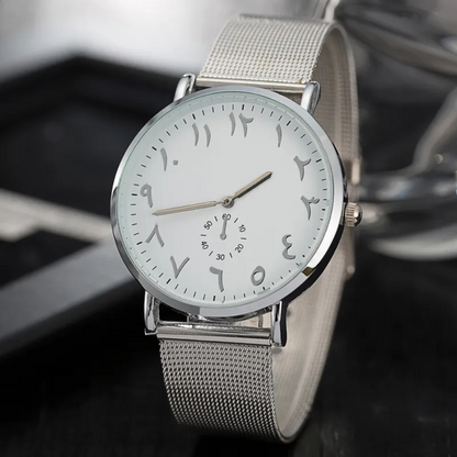 Narella | Unisex Simple Waterproof Alloy Belt Watch