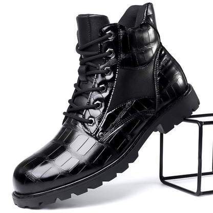 Nyvora™ | Elegantes Botas Acabado Croco