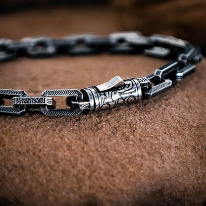 Antique Ornament Chain Bracelet