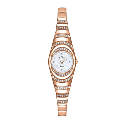 Solaire | Ladies Gold Watch Diamond Wristwatch