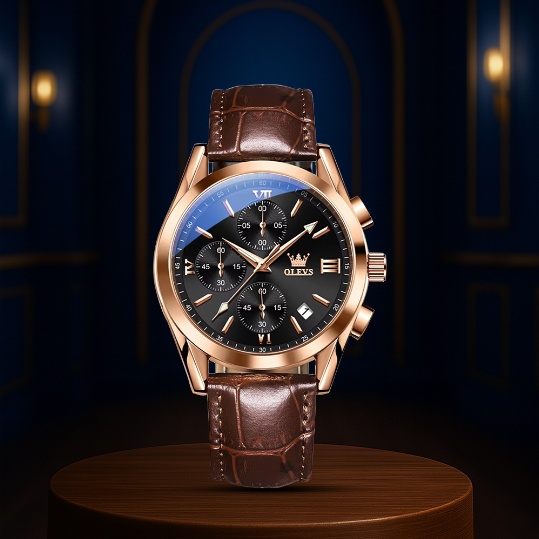 Dean | Radiant Quartz Chronograph Watch | 40mm