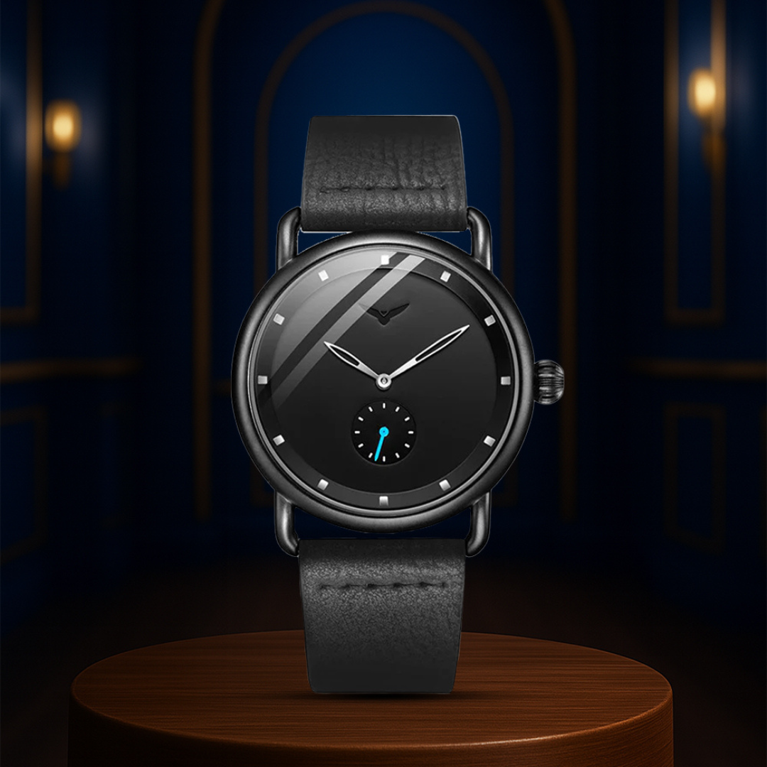 Caleb | Sleek Minimalist Leather Watch