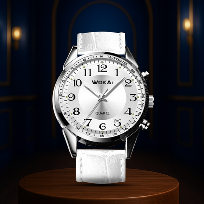 Jerick | Sleek Tachymeter Leather Watch