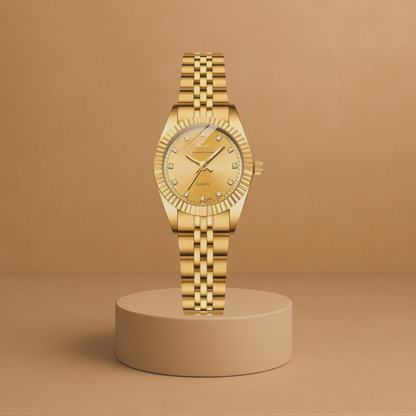 Amelie - Glamour Watch with Gemstones